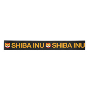 Ruban En Satin Ruban Shiba Inu Full Logo Ribbon Satin