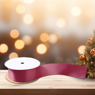 Ruban En Satin Ruban Trend Color Chaud Rose Satin