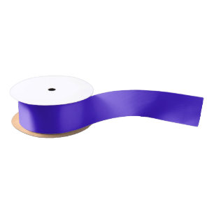 Ruban En Satin ruban violet bleu de satin d'iris