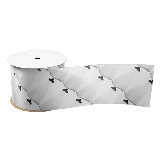 Ruban En Satin Rubans de robe de mariée (Bobine)