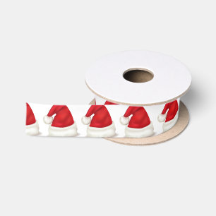 Ruban En Satin Rubans de satin/Casquettes de Père Noël