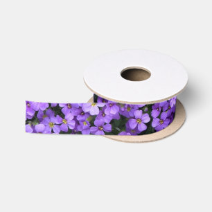 Ruban En Satin Rubans de violettes de printemps
