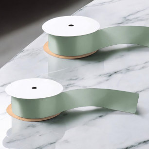 Ruban En Satin Sage Green Wedding Party Satin Ribbon