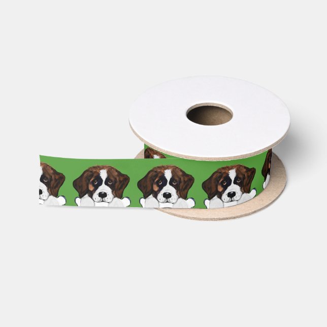 Ruban En Satin Saint-Bernard (Bobine)