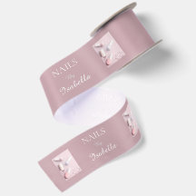 Salon d'ongles Marque Rose Pâle Entreprise de Beau