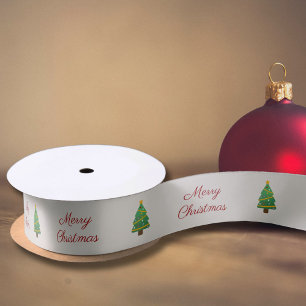 Ruban En Satin Sapin de Noël