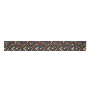 Ruban En Satin Satin Turquoise et vif "Chroniques autochtones anc