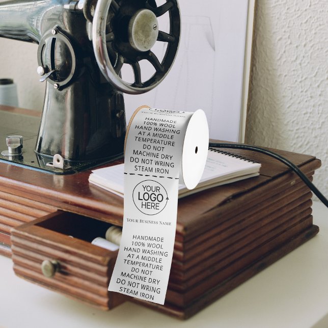 Ruban En Satin Simple Minimal Ajouter Logo Vêtements Étiquettes (Simple Minimal Add Logo Garment Clothing Labels Satin Ribbon)