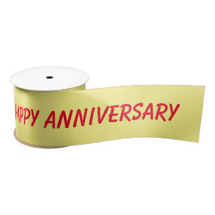 Ruban En Satin simple minimum ajouter votre texte nom monogramme