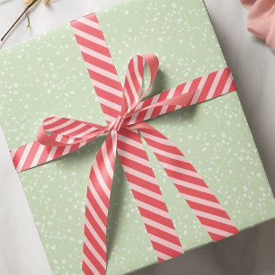 Ruban En Satin Simple Rose Whimsical mignon Motif classique rayé