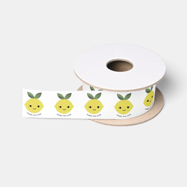 Ruban En Satin Simply the Zest Cute (Bobine)