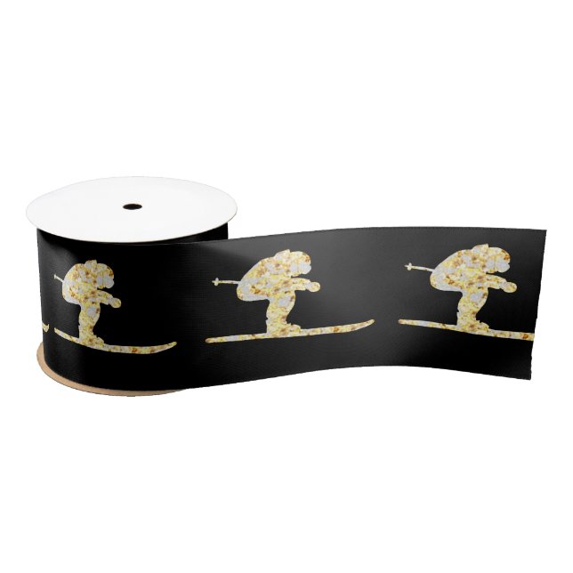 Ruban En Satin Skieur (Bobine)