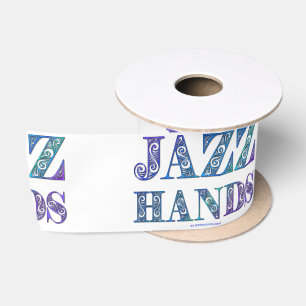 Ruban En Satin SlipperyJoe's comédie musicale Broadway Jazz Hands