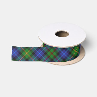 Ruban En Satin Smith Tartan Plaid Motif