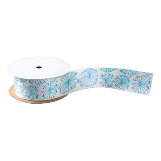 Ruban En Satin Snowflake Ribbon