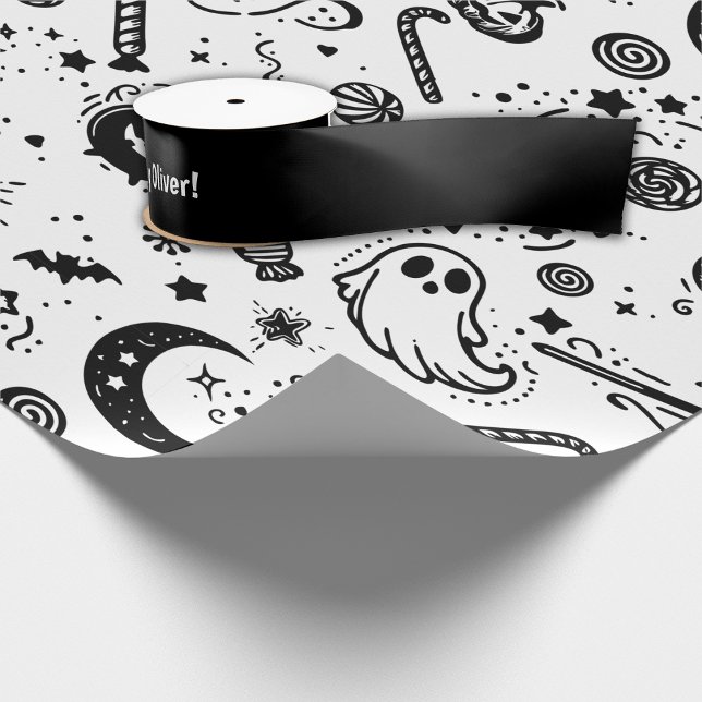 Ruban En Satin Soirée d'anniversaire pour les Noirs et les Blancs (Créateur téléchargé)