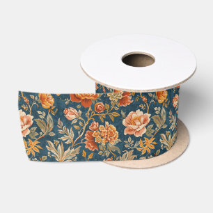 Ruban En Satin souci William Morris floral vintage