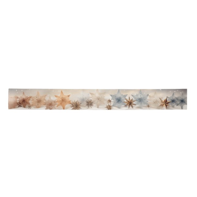 Ruban En Satin Starry Snowflake (Devant)
