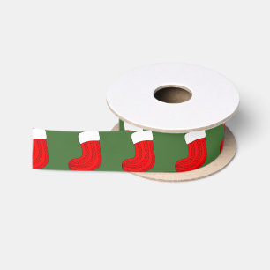 Ruban En Satin Stockage de Noël