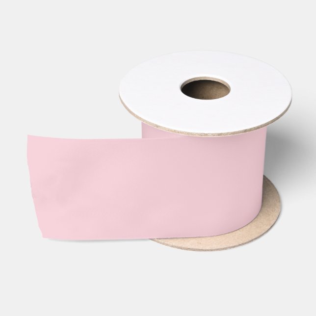 Ruban En Satin Sucette Pastèque Rose Uni  (Bobine)