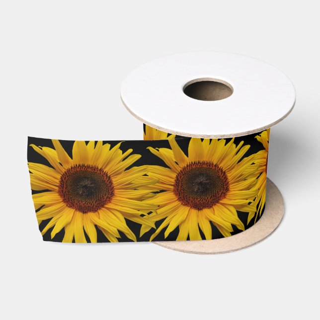Ruban En Satin Sunflower (Bobine)