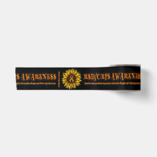 Ruban En Satin Sunflower/Awareness...RSD/CRPS
