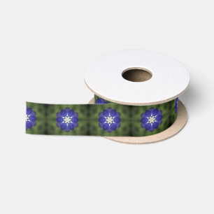Ruban En Satin Symétrie de Bluebonnet