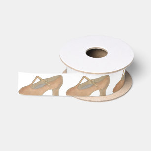 Ruban En Satin Tan Caractère Chaussure Danse Musical Théâtre Ruba