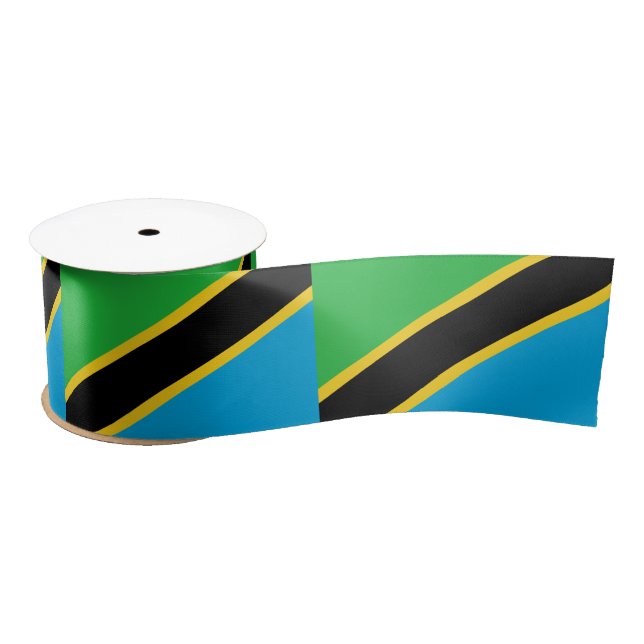 Ruban En Satin Tanzanie (Bobine)