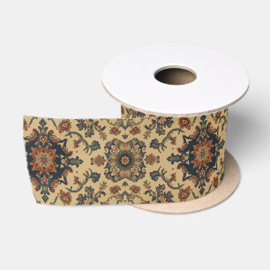 Ruban En Satin Tapis vintage William Morris Holland Park motif