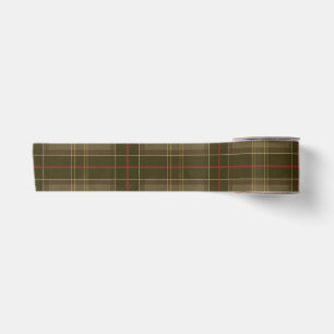 Ruban En Satin Tartan Classique en Tabac