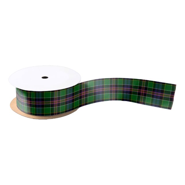 Ruban En Satin Tartan d'Allison de clan (Bobine)