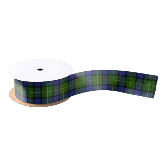 Ruban En Satin Tartan de Muir de clan (Bobine)