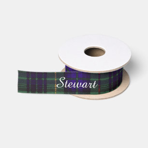 Ruban En Satin Tartan d'écossais de plaid de chasse de clan de