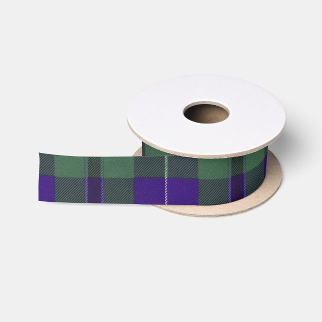 Ruban En Satin Tartan d'écossais de plaid de clan de Douglas (Bobine)