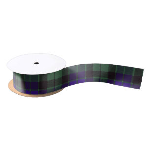 Ruban En Satin Tartan d'écossais de plaid de clan de Mackay