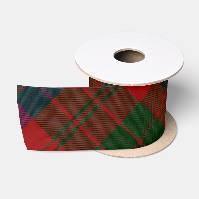 Ruban En Satin Tartan Ross (version moderne) (Bobine)