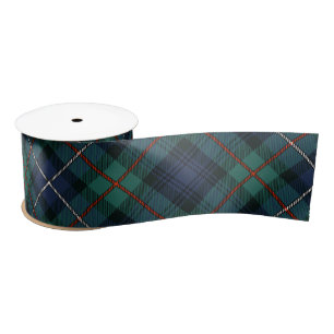 Ruban En Satin Tartan rustique Plaid Classique