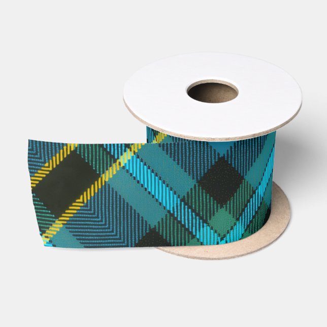 Ruban En Satin Tartan Weir (Bobine)