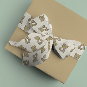 Ruban En Satin Teddy Bear