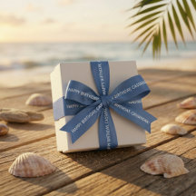 Texte sans-serif bleu crépuscule personnalisé Joye