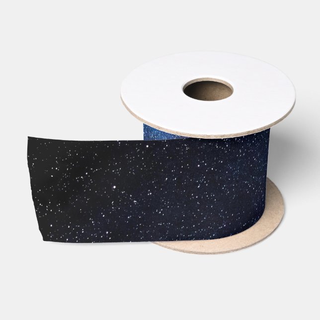 Ruban En Satin Texture élégante de la galaxie de la Voie lactée b (Bobine)