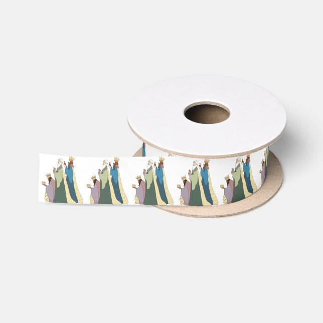 RUBAN EN SATIN THREE KING GIFT RIBBON (Bobine)
