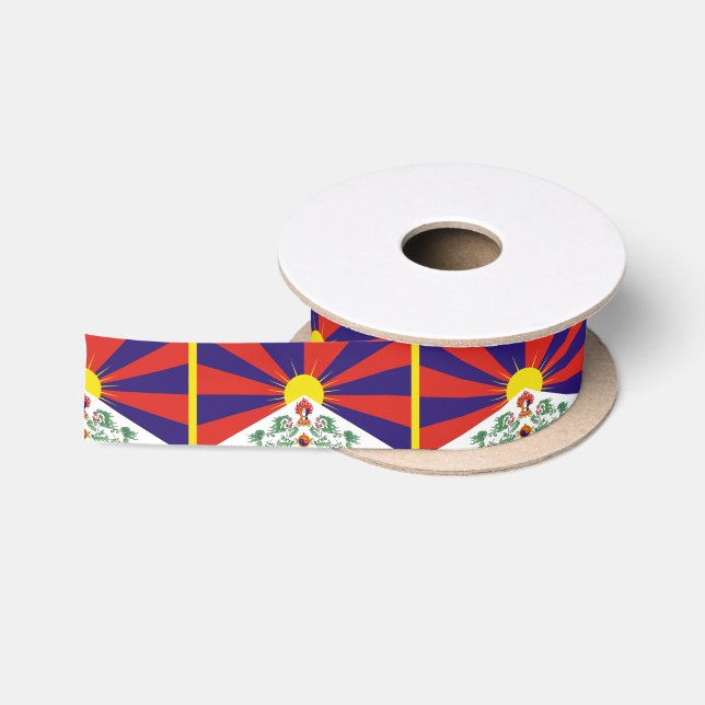 Ruban En Satin Tibetan (Bobine)