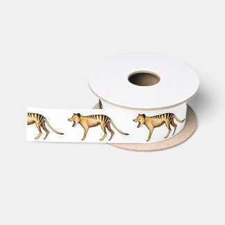 Ruban En Satin Tigre tasmanien, Thylacine