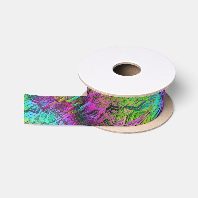 Ruban En Satin titane arc-en-ciel anodisé : (Bobine)