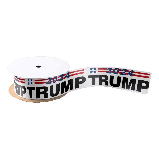 Ruban En Satin Trump 2024 (Bobine)