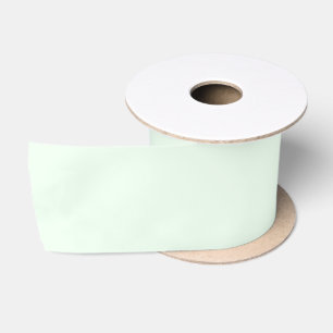 Ruban En Satin Turquoise Vert Doux Pale Blanc Pastel Couleur Soli