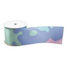 Un motif désordonné de taches de peinture