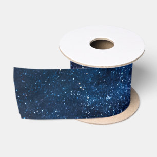 Ruban En Satin Une galaxie d'étoiles dans la nuit Mignon